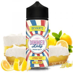 Aroma Lemon Tart 30ml/120 (Longfill) - Dinner Lady - Tamaño : 30ml en bote de 120ml