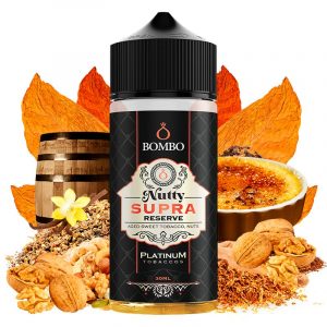 Aroma Nutty Supra Reserve 30ml (Longfill) - Platinum Tobaccos by Bombo - Tamaño : 30ml en bote de 120ml