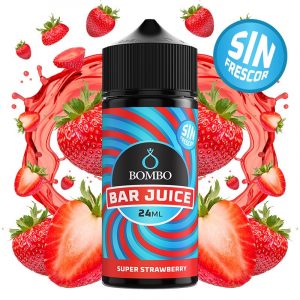 Aroma Super Strawberry SIN FRESCOR 24ml (Longfill) - Bombo Bar Juice - Tamaño : 24ml en bote de 120ml