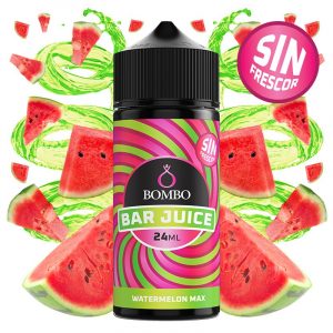 Aroma Watermelon Max SIN FRESCOR 24ml (Longfill) - Bombo Bar Juice - Tamaño : 24ml en bote de 120ml
