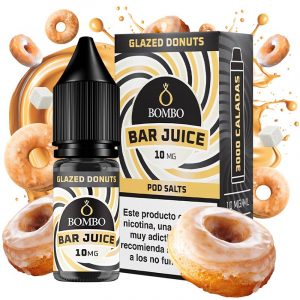 Glazed Donuts 10ml - Bombo Bar Juice - Nicotina : 10mg, Tamaño : 10 ml