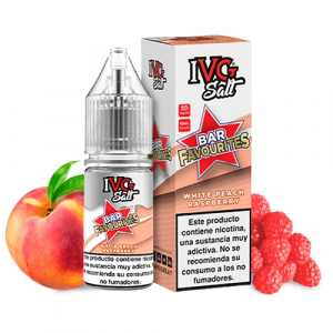 WHITE PEACH RASPBERRY I VG SALTS 10ML 10MG