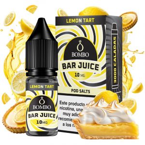 Lemon Tart 10ml - Bombo Bar Juice - Nicotina : 10mg, Tamaño : 10 ml