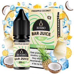 Pineapple Coconut Ice 10ml - Bombo Bar Juice - Nicotina : 20mg, Tamaño : 10 ml