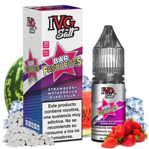 STRAWBERRY WATERMELON BUBBLEGUM I VG SALTS 10ML 20MG